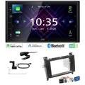 JVC Autoradio Apple CarPlay für Mercedes Benz Vito Viano 2006-2014 Canbus Quad