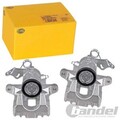 2x HELLA BREMSSATTEL HINTERACHSE passend für AUDI A3 SEAT CORDOBA SKODA OCTAVIA