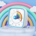 Visueller Timer für Kinder, 60-Minuten Countdown Timer für Klassenzimmer Büro Kü