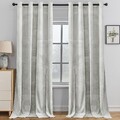 Gardinen Samt 2er Set 140×280cm Thermovorhang Kälteschutz Mit Ösen Vorhang Bl...