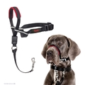 HALTI Optifit Kopfgeschirr Größe Groß - Verhindert dass Ihr Hund an der Leine...