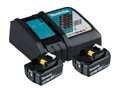 Makita Power Source Kit, 2x Akku 18 V / 5,0 Ah Li/ 1x Ladegerät DC18RC im Karton