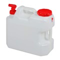 Wasserkanister mit Hahn Schraubdeckel Trinkwasserkanister Camping 18 l BPA-fr...