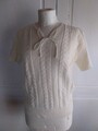 Weisse Damenpullover Gr.40