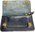 Ondura Biker Wallet Visitenkarten Etui Portemonnaie Geldbörse Leder Schwarz