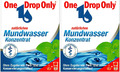 One Drop Only natürliches Mundwasser Konzentrat wirkt antibakteriell 2 x 50 ml