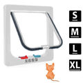Katzenklappe Hundeklappe mit Tunnel Pet Safe Haustiertür Katzentür Cat Door S-XL