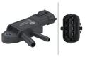Hella (6PP 009 409-061) Differenzdrucksensor, Abgassensor für VOLVO