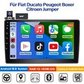 1+32G Für Fiat Ducato 2007-2015 DAB+ Android 13 Autoradio Navi Apple CarPlay Kam