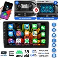 DAB+ Für Fiat Tipo Egea 2015-2021 Autoradio 2+64G Android 15 Carplay GPS RDS SWC