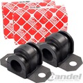 2x FEBI LAGERUNG, STABILISATOR VORDERACHSE LINKS RECHTS für FORD FIESTA MAZDA 2