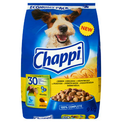Chappi mit Geflügel Alleinfutter 9 Kg