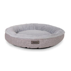 lionto Hundebett rund Hundekissen Hundesofa Katzenbett Donut div. Größen Farben