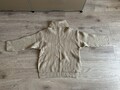 H&M grobstrick Pullover Rollkragen oversized wollmix beige Gr. XS