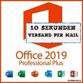 Microsoft Office 2019 Professional Plus - Kein ABO - für Windows 10 & 11 - ESD