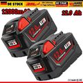 2X 18V 12,0AH Akku für Milwaukee für M18 Akku Lithium-Ion 18v XC 12AH 48-11-1860