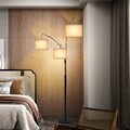 2m Stehlampe Stehleuchte E27 Leselampe Standlechte mit 3 Lichter Wohnzimmer