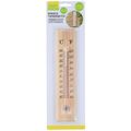 Thermometer aus Holz für Innen Und Außen Grad Fahrenheit ca 26cm