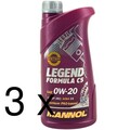 1x Mannol Legend Formula C5 0W-20 3x1 Liter