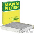 MANN INNENRAUMFILTER AKTIVKOHLEFILTER passend für CITROËN NEMO FIAT DOBLO