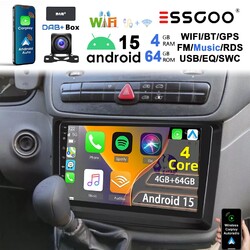 DAB Android14 Autoradio Carplay 4G+64G GPS Für Mercedes W169 W245 Vito W639 W906