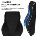 Lendenkissen Autositz Rückenstützkissen Memory Foam Rückenkissen für Büro Auto