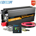 EDECOA Spannungswandler 24V 230V Wechselrichter 3500W solaranlage Wohnmobil lkw