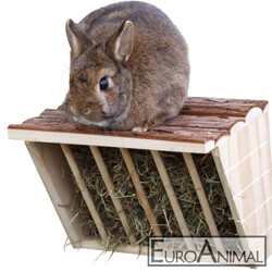 Heuraufe Kaninchen Raufe Meerschweinchen Nager Futterraufe Futtertrog Futternapf