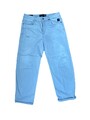 Elias Rumelis Damen Jeans,Gr. 26 ,hellgrau,weites Bein,Mid Rise O-Shape,lässig