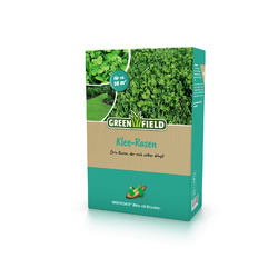Greenfield Klee-Rasen Mantelsaat Rhizo Rhizobien Rasenmischung Rasensaamen 1 kg