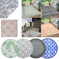 Innen Outdoor Teppich Wetterfest Garten Terrasse Vintage Balkon Küchenteppich