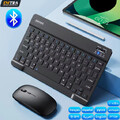 Kabellose Bluetooth Tastatur & Maus Set für iPad Android Windows Tablet Laptop