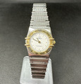 Omega Constellation Damenuhr Quartz Uhr Stahlband mit extra Gliedern Watch