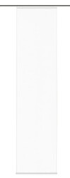 Schiebevorhang Halborganza transparent ROM Fb. weiß Größe BxH 60x245 cm WFI