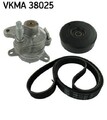 SKF VKMA 38025 Keilrippenriemensatz passend für MERCEDES-BENZ SLK (R170)