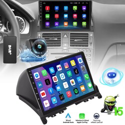 Android15 Autoradio Für Mercedes Benz C-Klasse W204 S204 DAB Mit GPS WIFI FM KAM