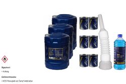 30L MANNOL Motoröl TS-2 SHPD 20W-50 API CH-4/CG-4/CF-4/SL inkl. Additiv Schlauch