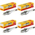 4x NGK Zündkerze für Chevrolet Matiz M200 M250 1.0 LPG Aveo Stufenheck T250