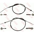 2x TRW HANDBREMSSEILE HINTEN LINKS+RECHTS passend für FIAT PUNTO (GRANDE/ EVO)