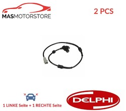 ABS SENSOR DREHZAHLFÜHLER PAAR VORNE DELPHI SS20268 2PCS I FÜR LANCIA ZETA