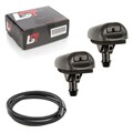 2x Frontscheibendüse Waschwasser mit Schlauch vorne für FIAT SCUDO 270 272 ab 07