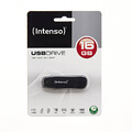 INTENSO * 16 GB * USB Speicher Stick * Rainbow Line * schwarz transparent *