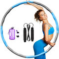 HULA HOOP Reifen mit Springseil Bauchtrainer für Erwachsene und Kinder