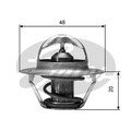 Gates Thermostat für Audi 50 80 Ford Scorpio VW Derby Golf 1 2 Passat