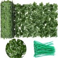 Sichtschutzhecke Windschutz Efeu Sichtschutz Balkonverkleidung Blätterzaun DE