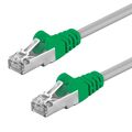 CAT5 Kabel F/UTP Crossover Cross-Patchkabel DSL LAN Netzwerkkabel grau 0,5m- 20m