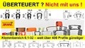 Kantenschutzprofil Kantenschutz Keder Profil Klemmprofil Gummi für Blech PVC U