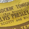 ELVIS PRESLEY PUSH MARKS 1954 RAY BROWN SUN 210 GOOD ROCKIN' TONIGHT 45 VINYL