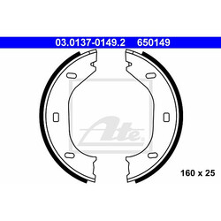 ATE Bremsbackensatz, Feststellbremse für BMW 3 E21 323 i 105 01/78-10/82 | BMW 3