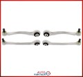 4x Querlenker Satz verstärkt HPS für Audi A6 C8 A7 4K Q5 FYB Q7 Lenkerarm oben 